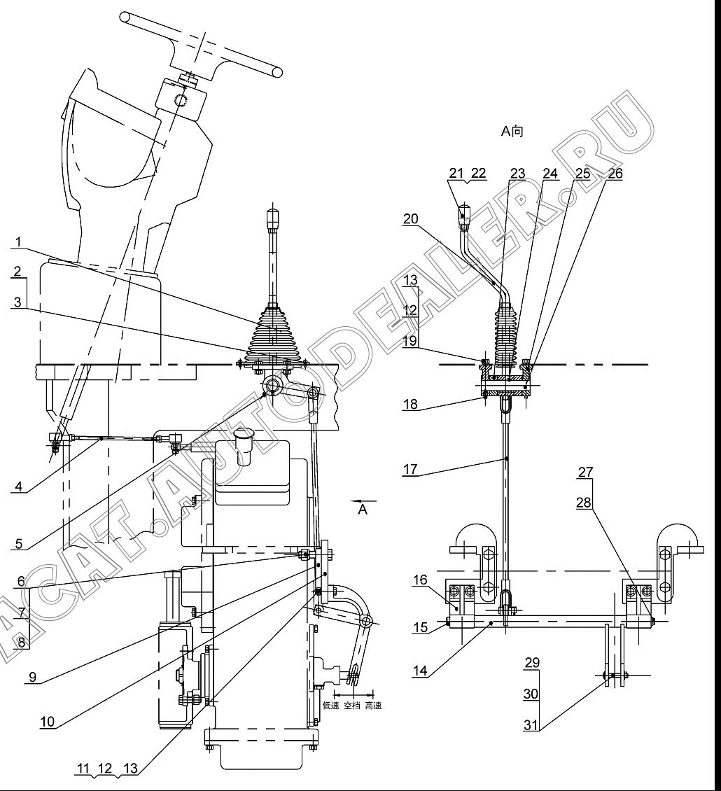 Масленка M10х1 801100336 для XCMG LW300FN