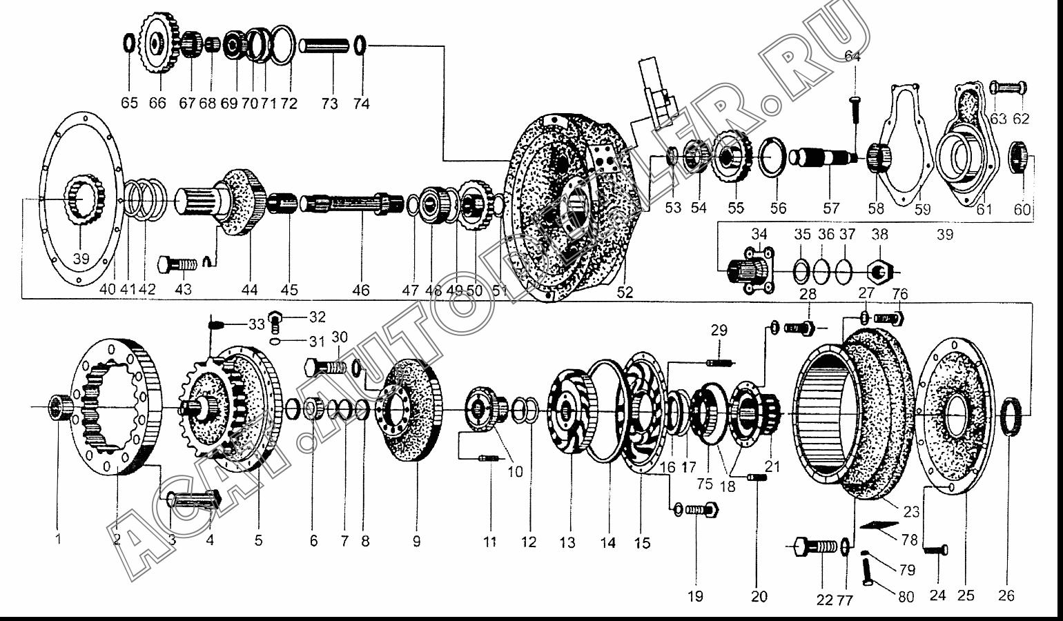 Роликоподшипник GB276-64 для XCMG LW321