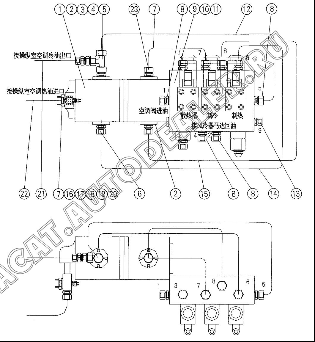 Motor 20100274 для XCMG QY70K