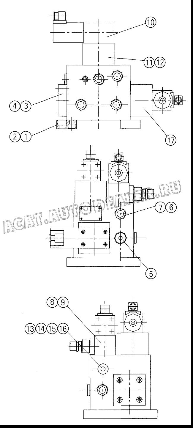 Block 12102790 для XCMG QY70K