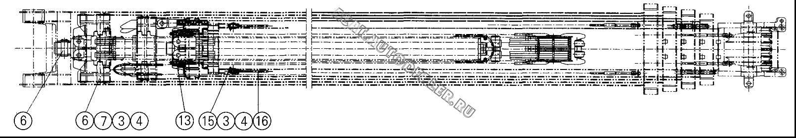 Pin Shaft 05602238 для XCMG QY70K