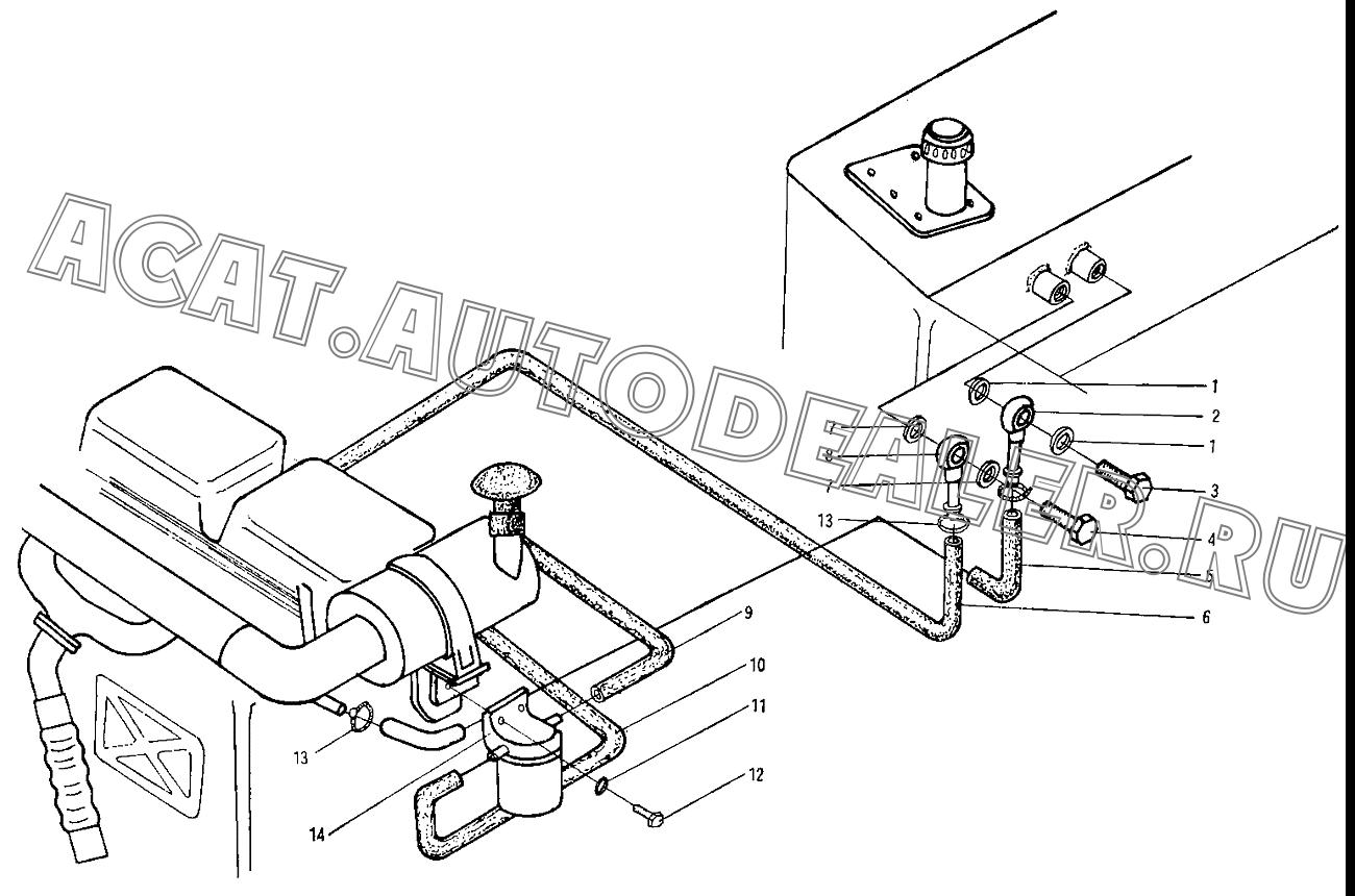 Адаптер 3B0875 для XCMG XD30