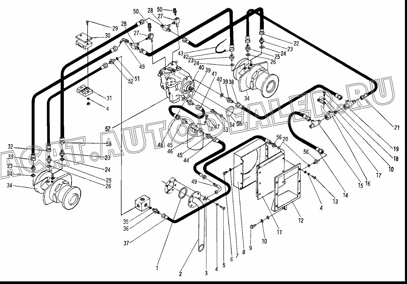 Сильфон 3B1135 для XCMG XD30