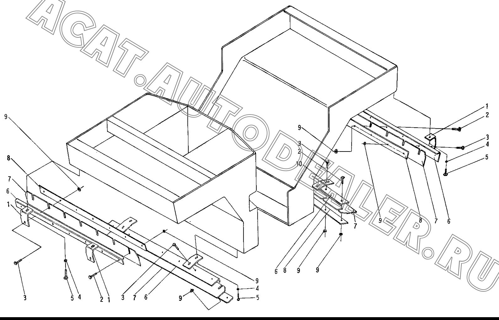 Лезвие скребка 3B0615 для XCMG XD30