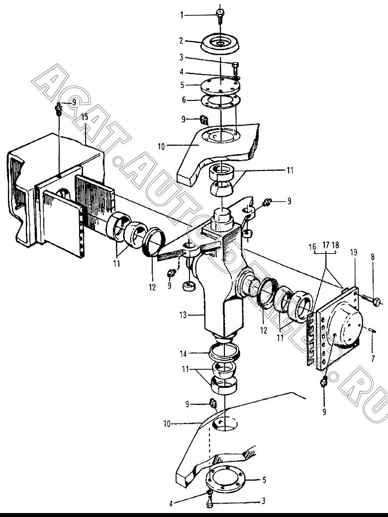 Cover 34H018 для XCMG XS160, XS190