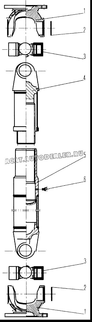 Flange Fork 1491.707-2205062-C для XCMG XZ50K