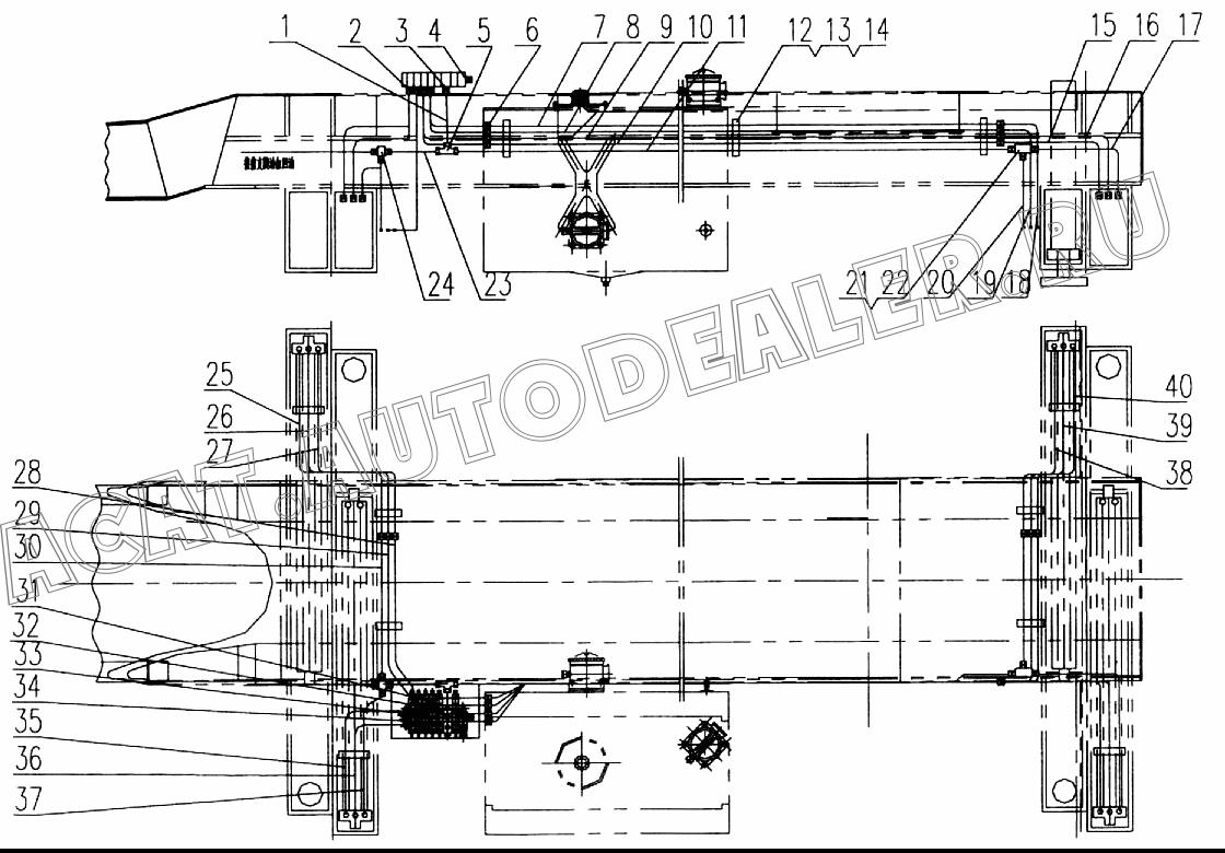 Seamless tube d12X1.5 03800179 для XCMG XZ50K
