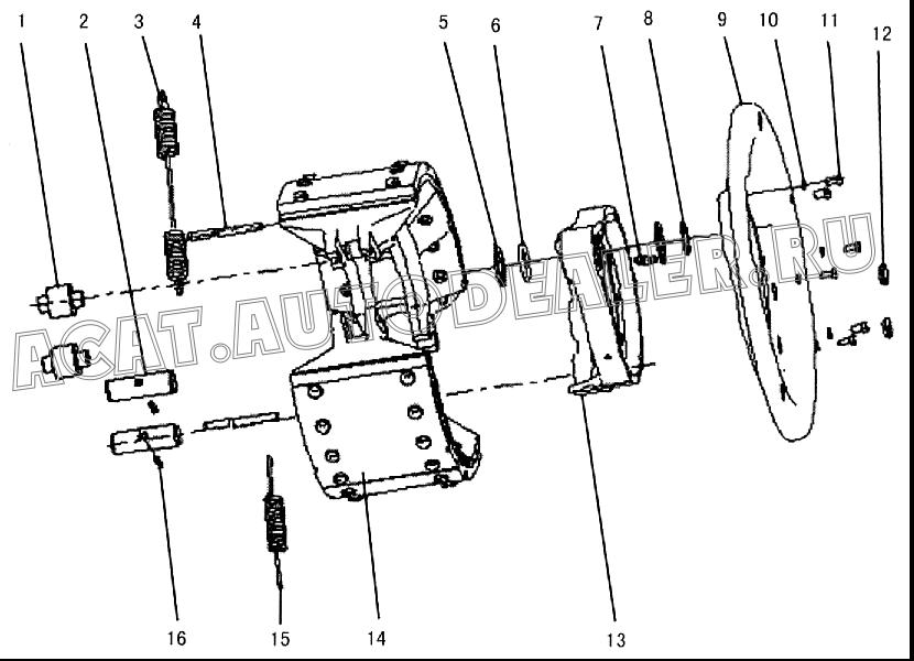 Gasket 84736005 для XCMG XZ50K