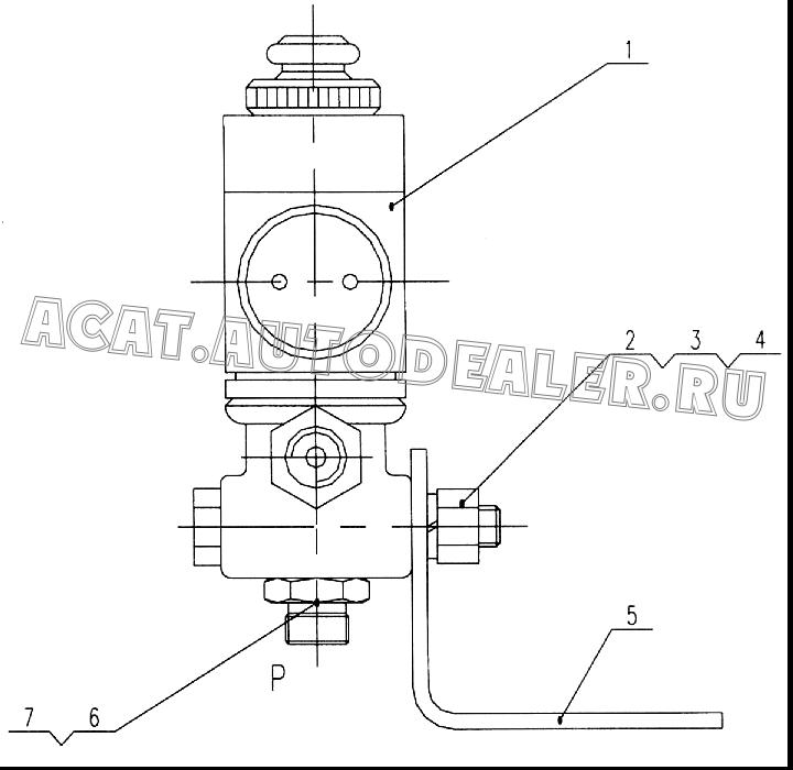 Bending plate XZ16K.11.2-2 для XCMG XZ50K