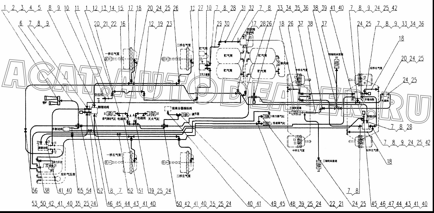 Steel tube XZ16K.42-2 для XCMG XZ50K