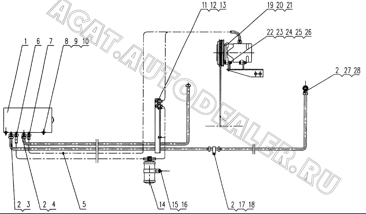 Rubber house L=800 3