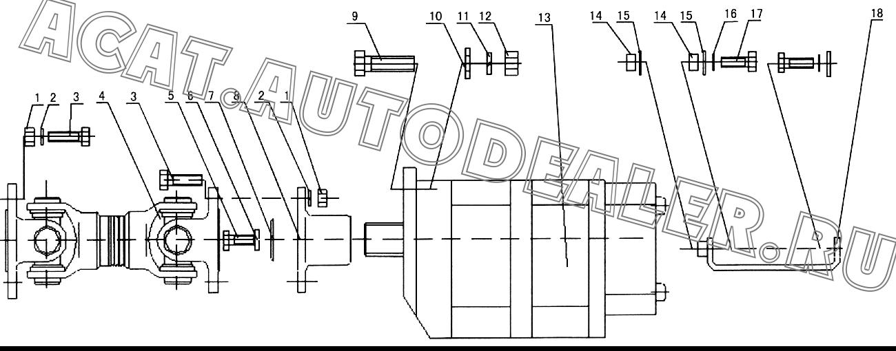 Propeller 10310355 для XCMG XZ50K