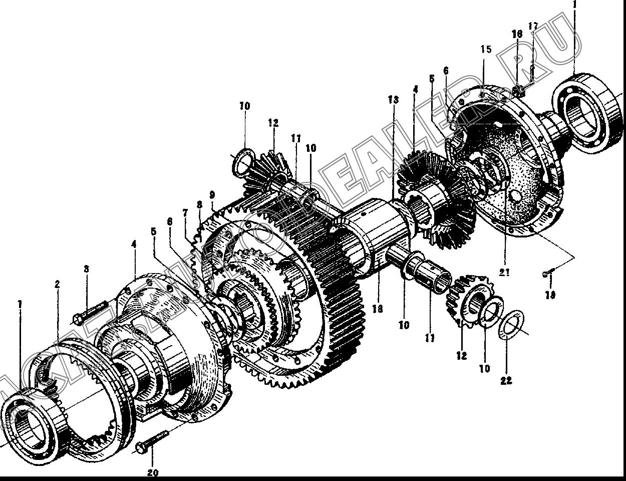Внешняя шестерня блокировки 152870 для XCMG YZ16JC