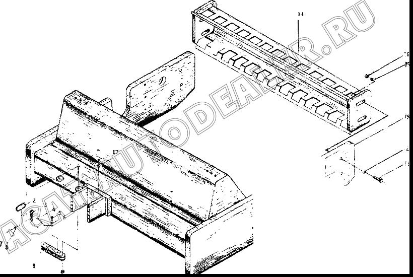 Скоба 200475 для XCMG YZ16JC