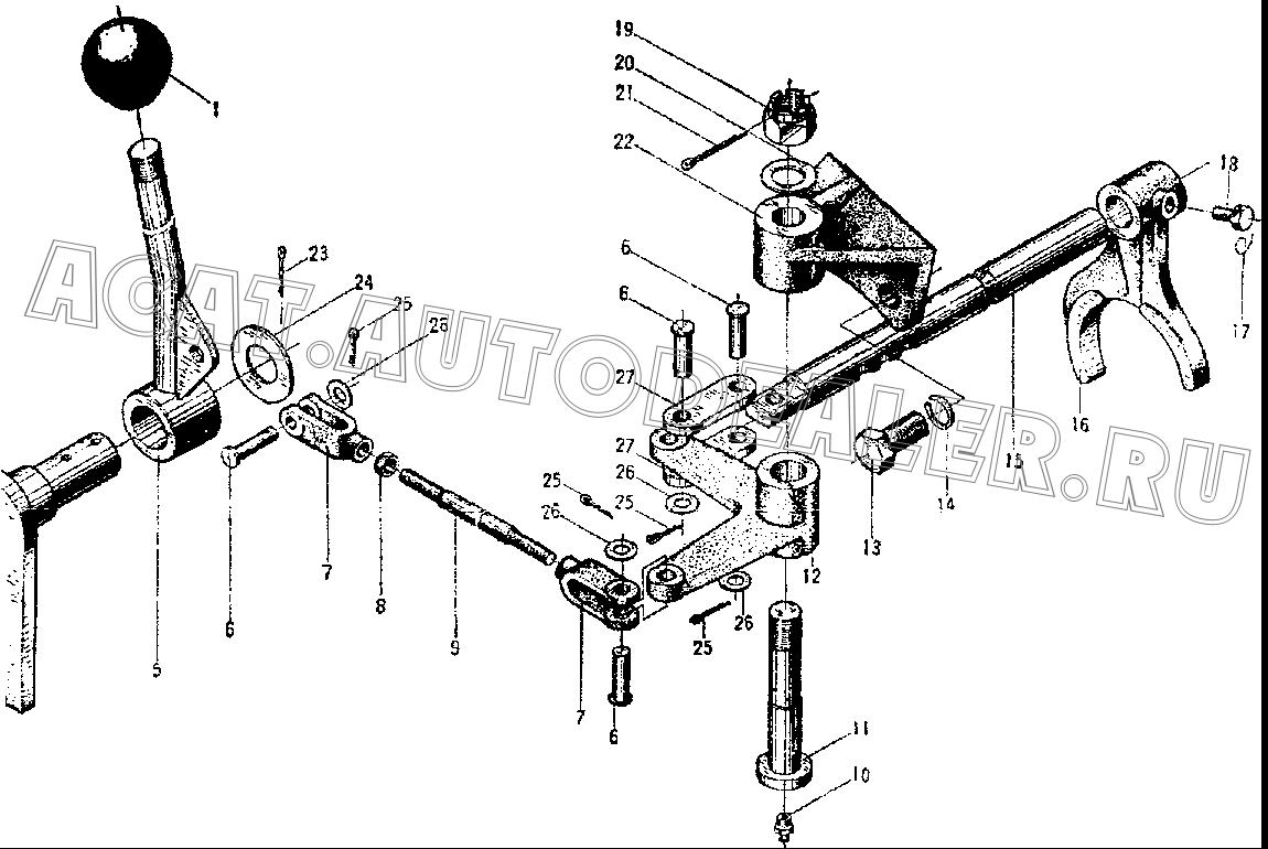 Рычаг 302540 для XCMG YZ16JC