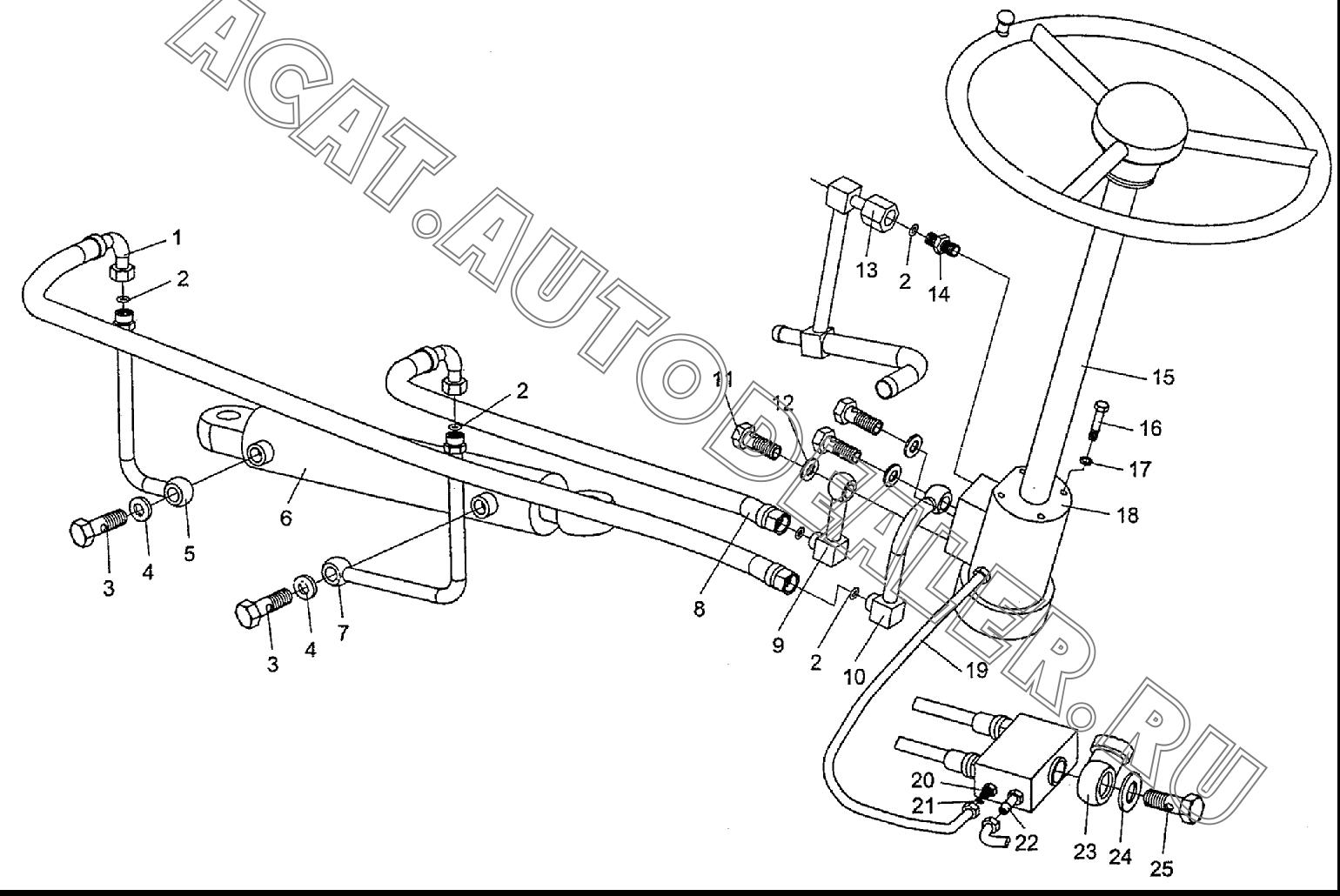 Шланг ZL15E.9.9 для XCMG LW166