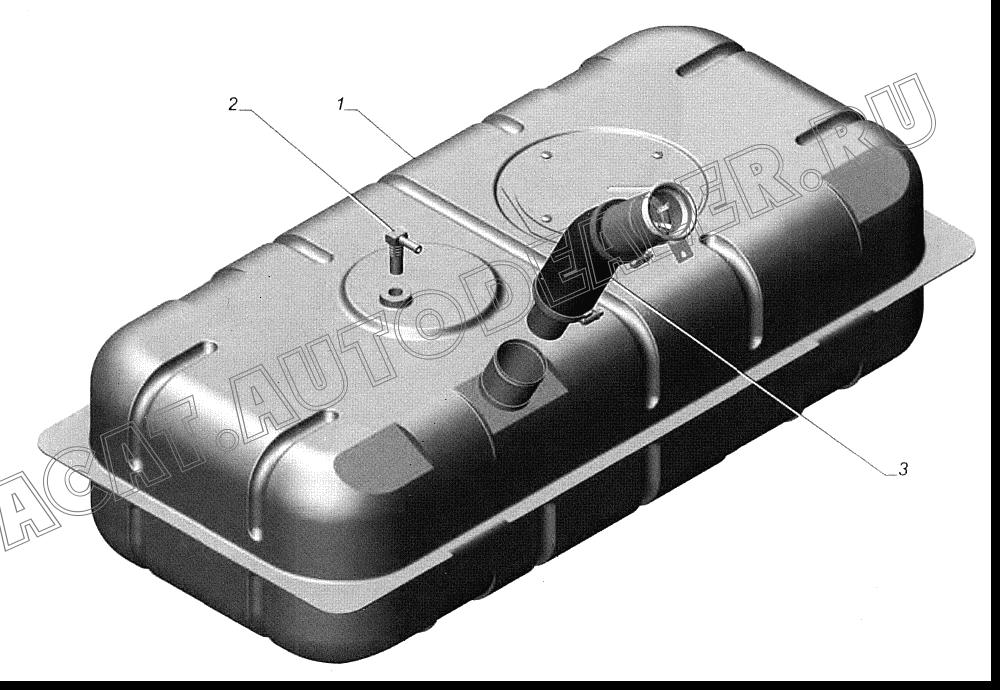 Бак топливный 27527-1101010 для Cummins ISF 2.8