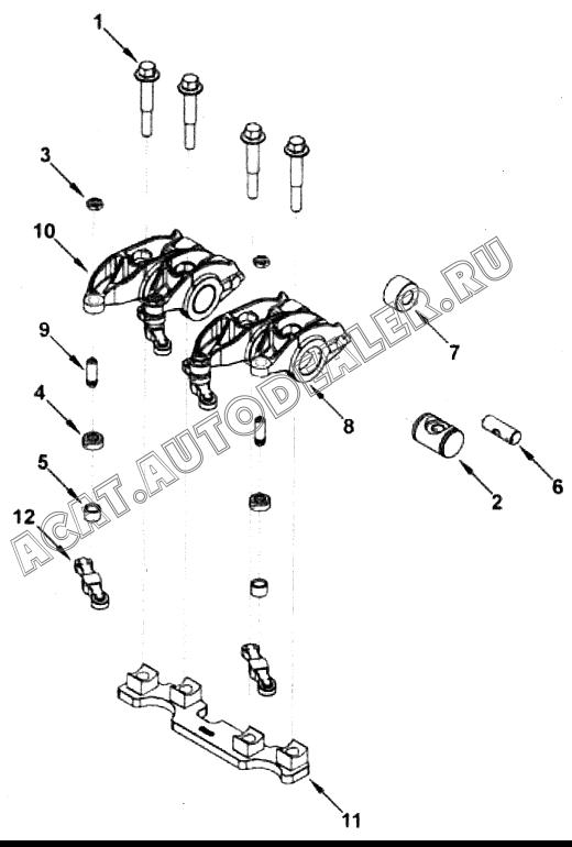 Коромысло 5267690 для Cummins ISF 2.8