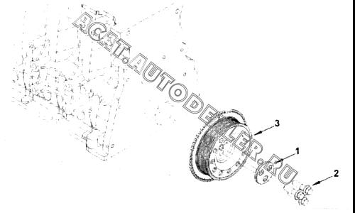 Прижимная пластина 4990384 для Cummins ISF 2.8