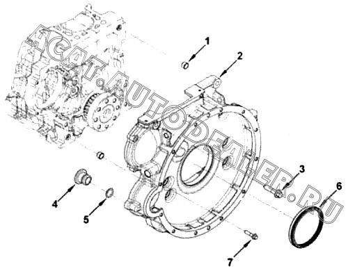 Сальник 5265267 для Cummins ISF 2.8