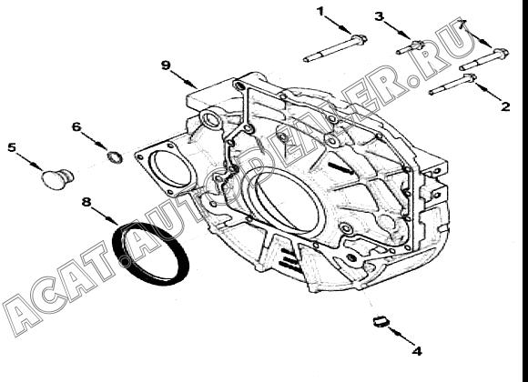 Резьбовая пробка 3/4 -16 UNF 3904181 для Cummins ISF 2.8