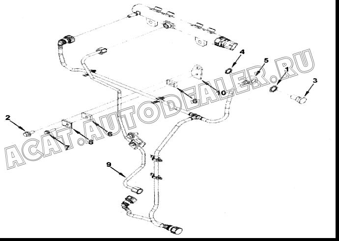 Обратный клапан 3957290 для Cummins ISF 2.8