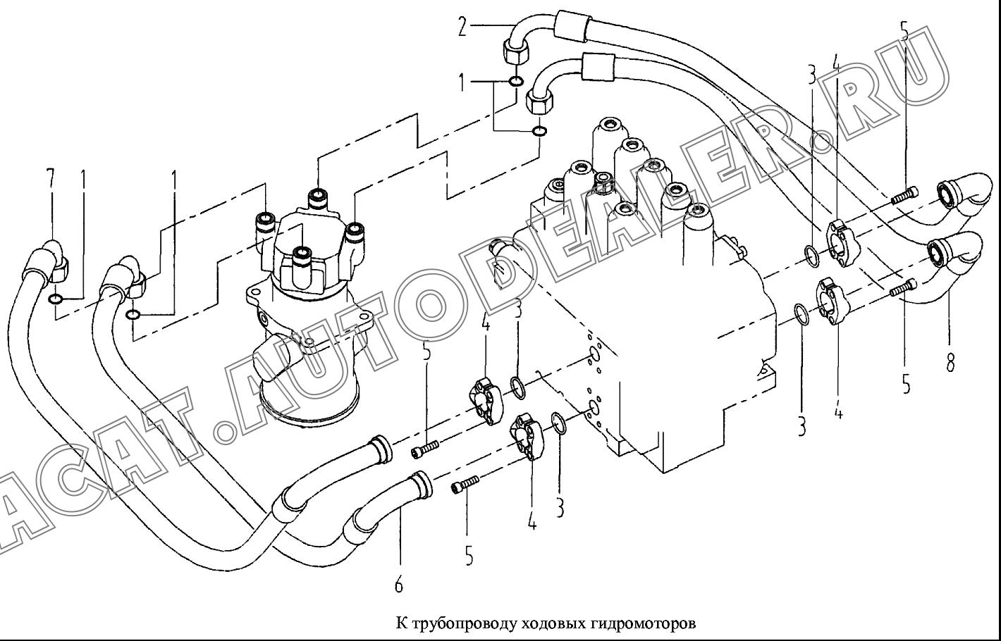 Рукав 06C0015 для LiuGong CLG 220