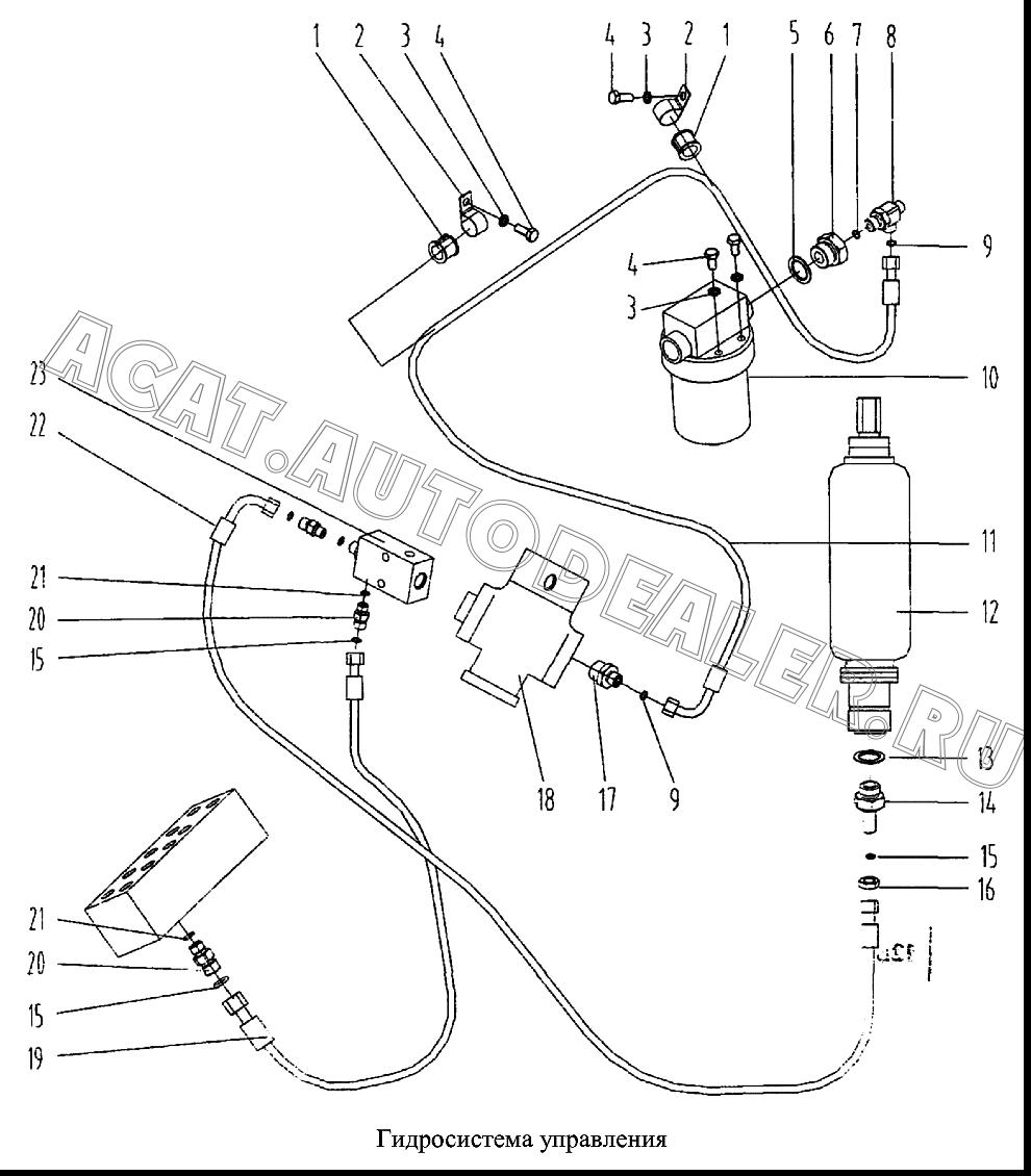 Клапан 15C0005 для LiuGong CLG 220