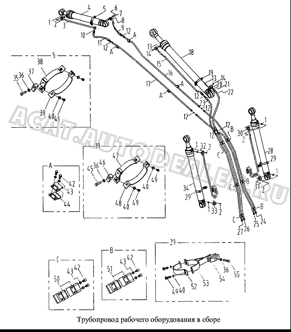 Кольцо круглого сечения 30х3.55 12B0251 для LiuGong CLG 220