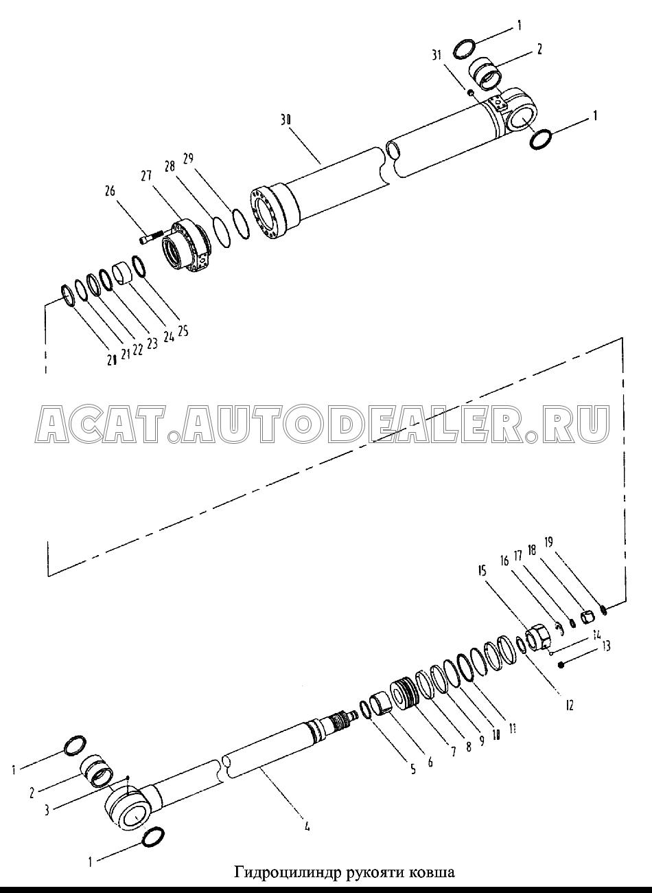 Поршень B6221-14009 для LiuGong CLG 220