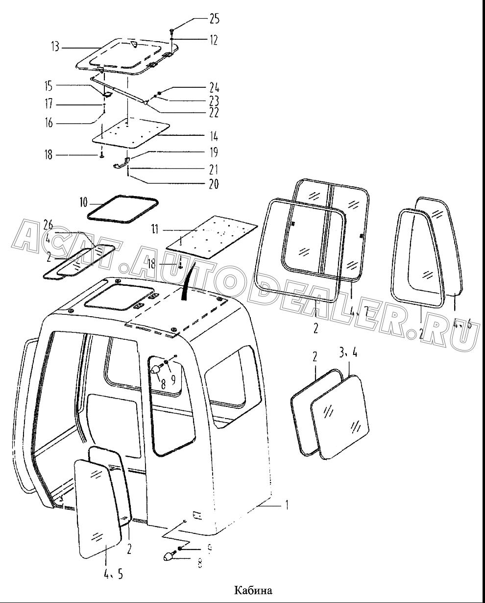 Клей 42B0005 для LiuGong CLG 220