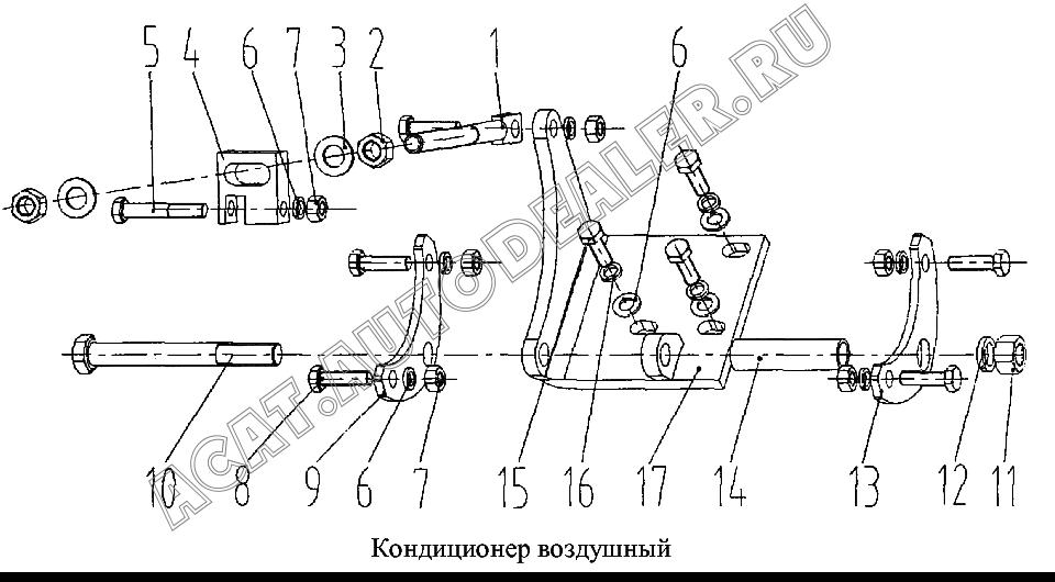 Элемент регулировочный 16A0072 для LiuGong CLG 220