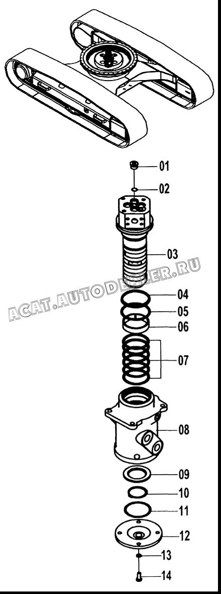Кольцо круглого сечения 12B0230 для LiuGong CLG 225