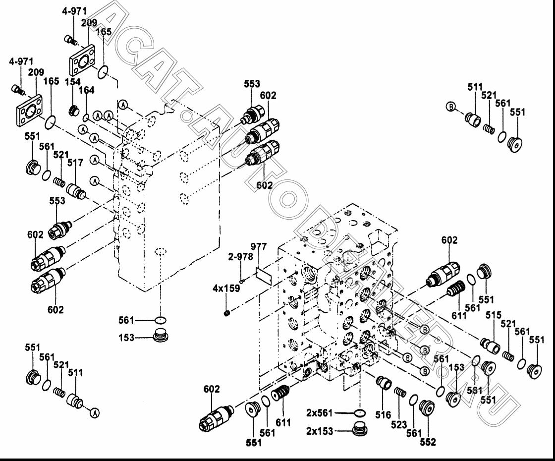 Пружина 75A0225 для LiuGong CLG 225