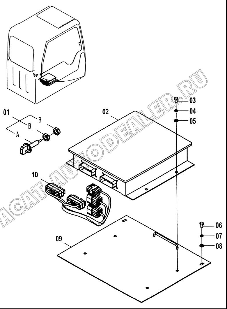 Выключатель 34B0253 для LiuGong CLG 225