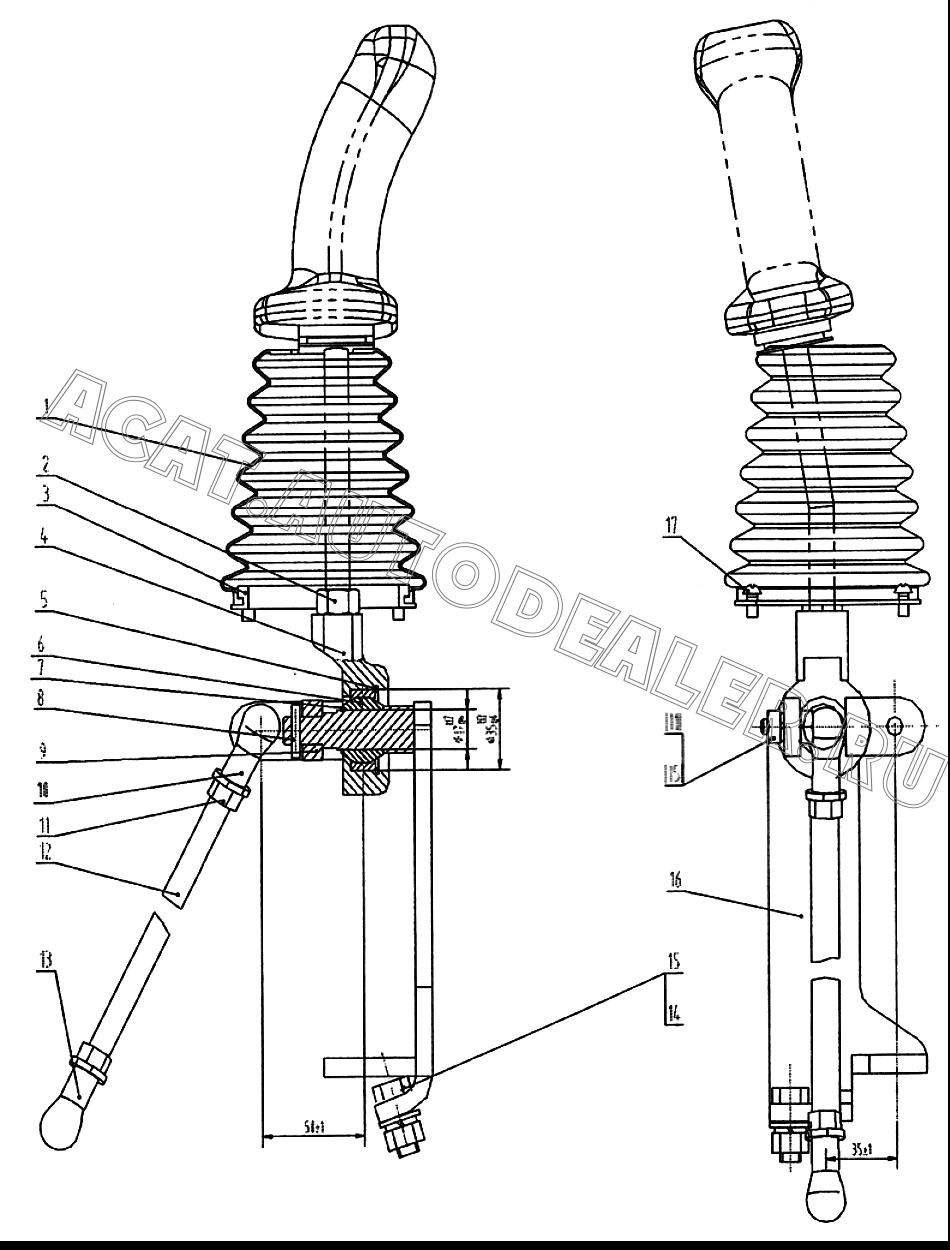Крышка 84A0618 для LiuGong CLG 375