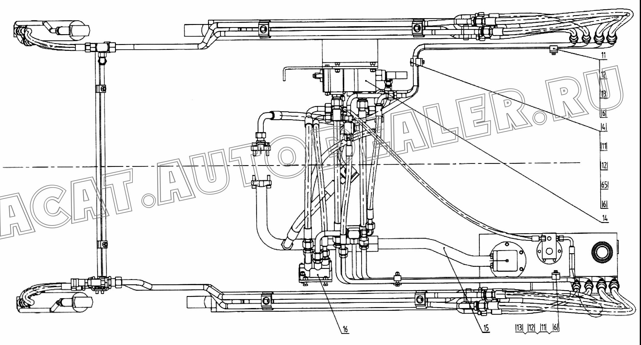 Панель 12A1171 для LiuGong CLG 375