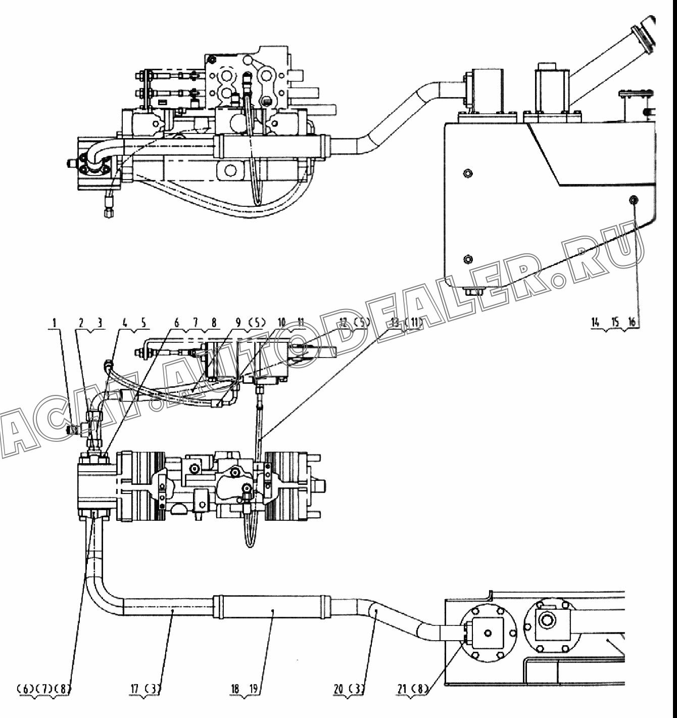 Точка проверки 44C0078 для LiuGong CLG 375