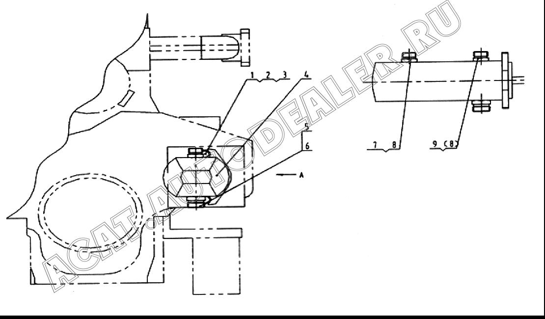 Насос шестеренчатый 11K0015 для LiuGong CLG 375