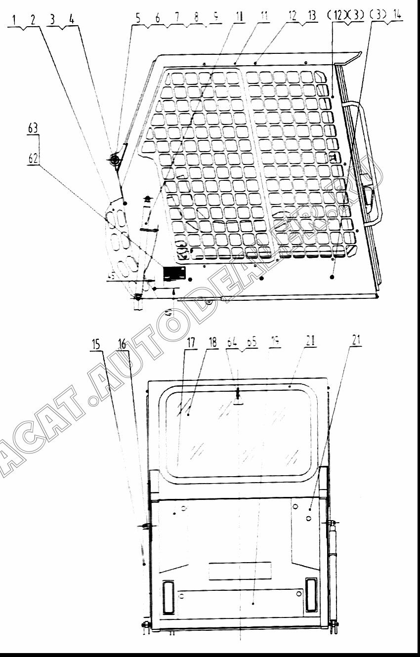 Пластина 35D0197 для LiuGong CLG 375