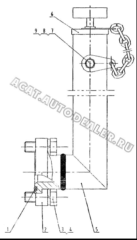 Пластина нажимная 72A0010 для LiuGong CLG 418