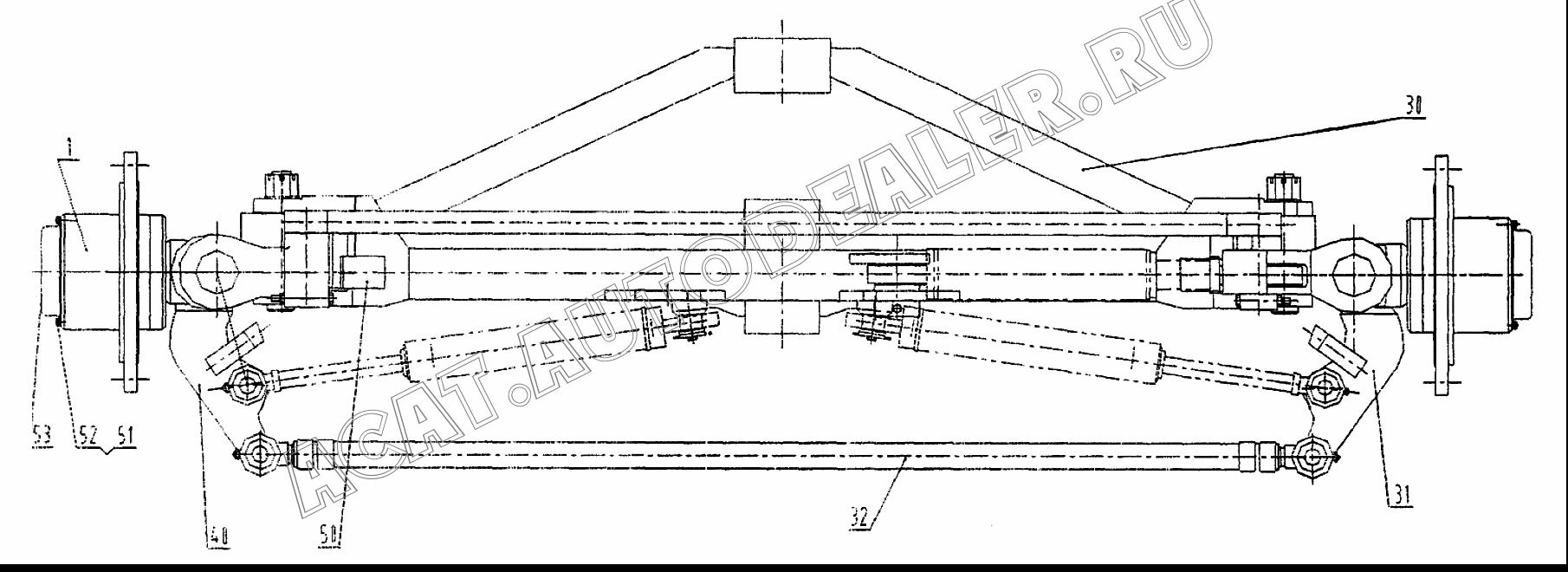 Ступица переднего колеса 34C0305 для LiuGong CLG 418