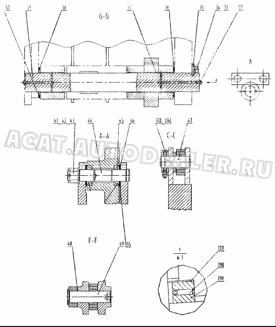 Диск нажимной 56A0245 для LiuGong CLG 418