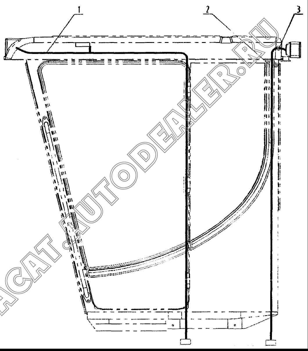 Кольцо защитное резиновое 83A0066 для LiuGong CLG 418