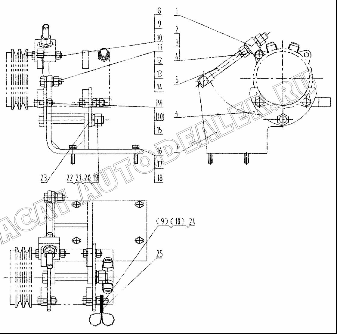 Прокладка (2) 56A0058 для LiuGong CLG 418