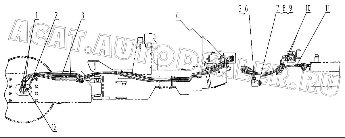 Соединитель 30W0048 для LiuGong CLG 612H