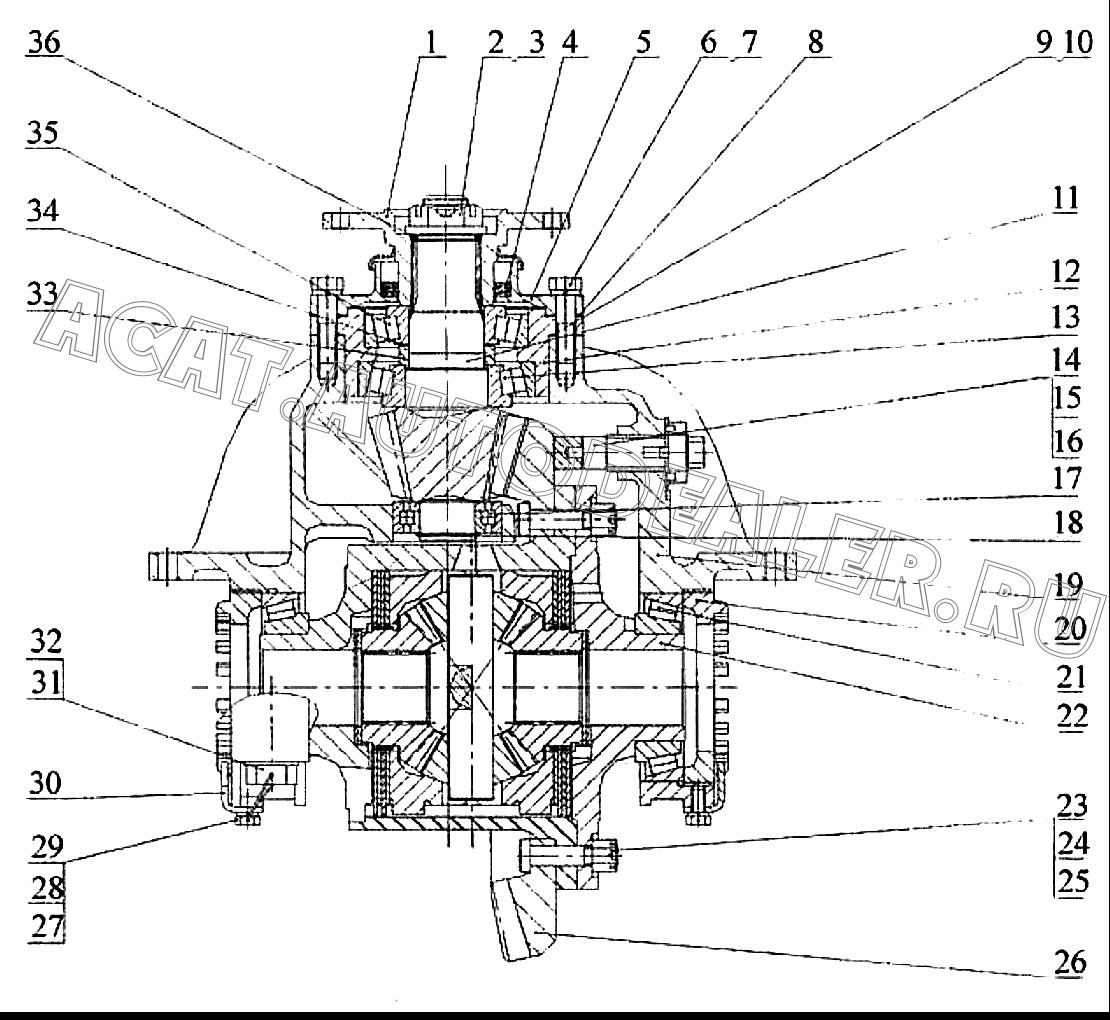 Роликоподшипник конический NSK HR30312DJ 60x130x33.5 23B0050 для LiuGong CLG 862