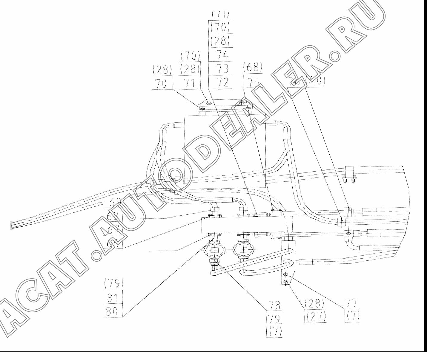 Соединитель 00A0801 для LiuGong CLG 888