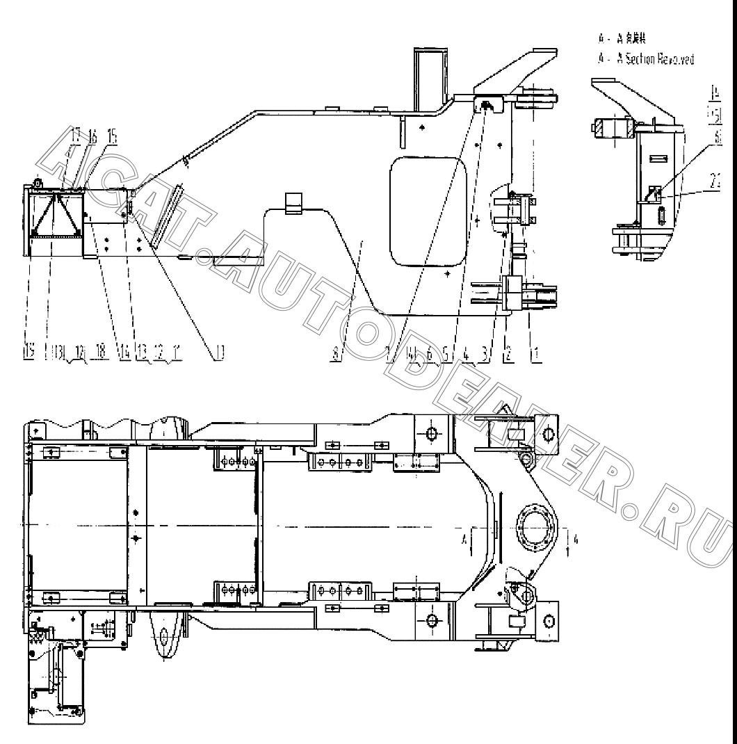Пластина 02D0537 для LiuGong CLG 888
