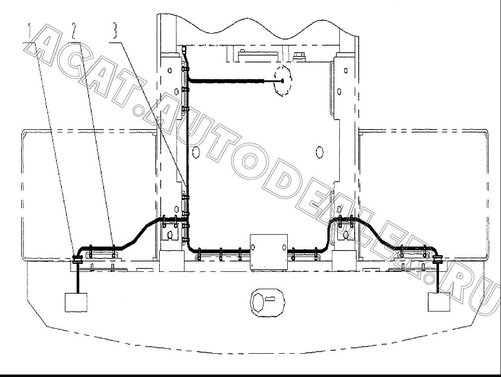 Скоба 08C0294 для LiuGong CLG 888